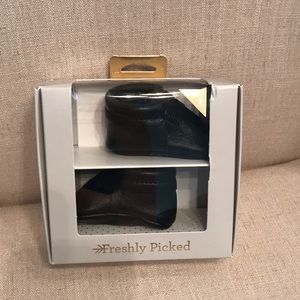 NWT Freshly Picked Ebony Lizard Loafers Sz 1